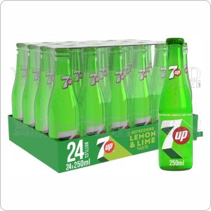 7Up Glass Bottle 250ml
