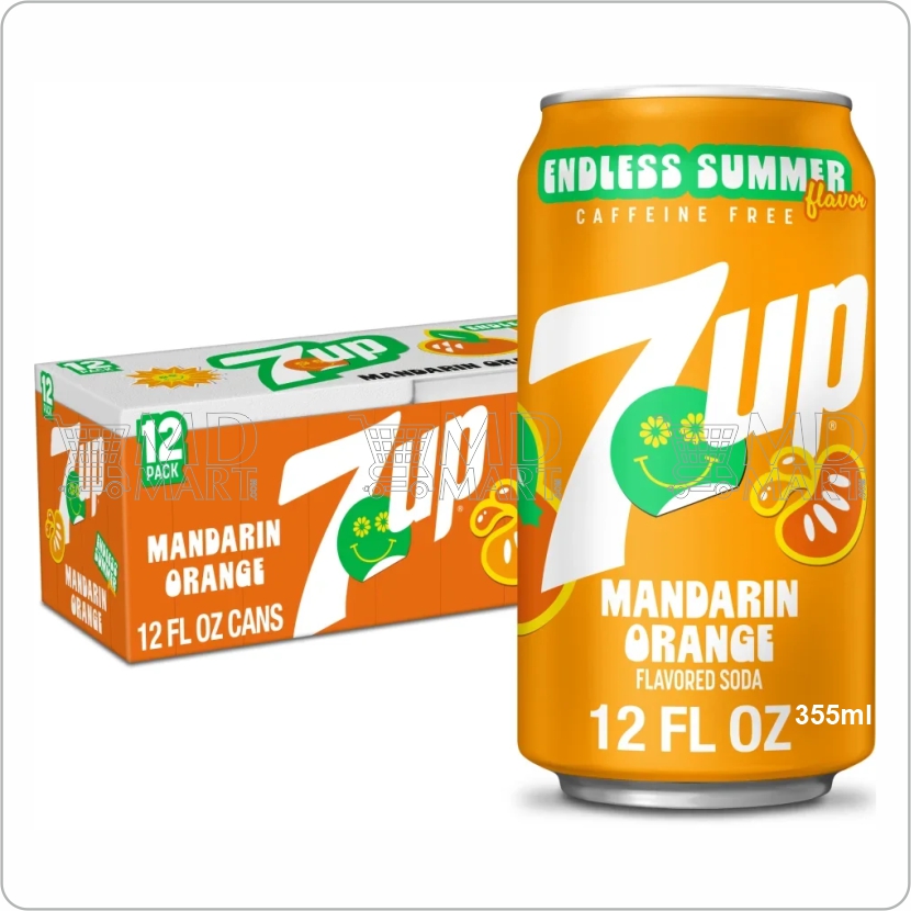 7Up Mandarin 355ml