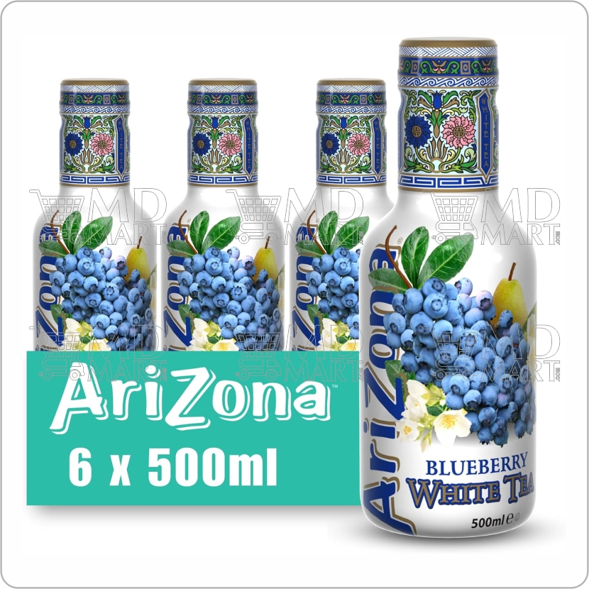 Arizona Blueberry White Tea 500ml