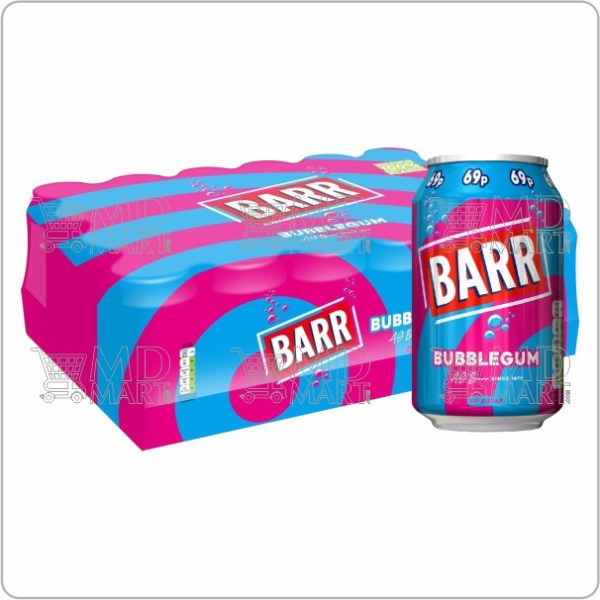 Barr Bubblegum 330ml PM 69p