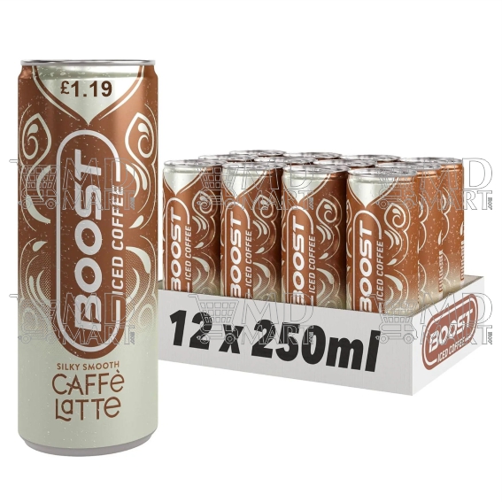 Boost Caffe Latte 250ml PM £1.19