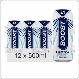 Boost Sugar Free Cans 500ml PM £1