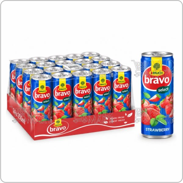 Bravo Strawberry Juice 250ml