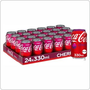 Coca Cola Cherry Can 330ml PM £1.15