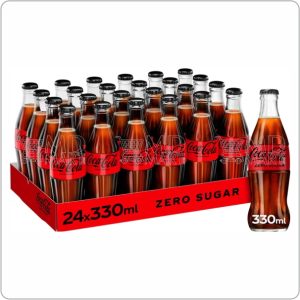 Coca Cola Zero Glass Bottle 330ml