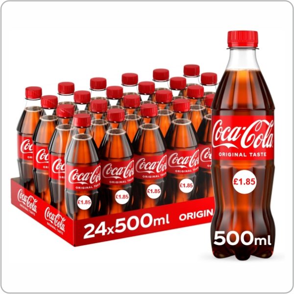 Coke Coca Cola 500ml PM £1.85