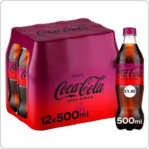 Coke Zero Cherry 500ml PM £1.40