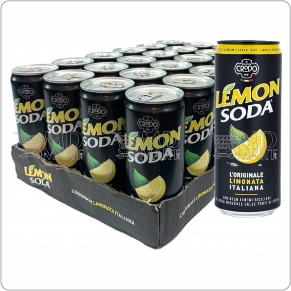 Crodo Lemon Soda Drink 330ml
