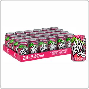 Dr Pepper Cherry Crush Zero 330ml PM 90p