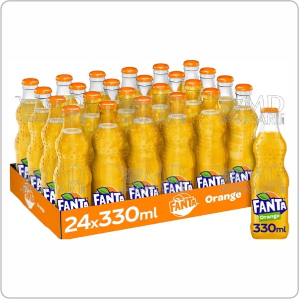 Fanta Orange Glass 330ml