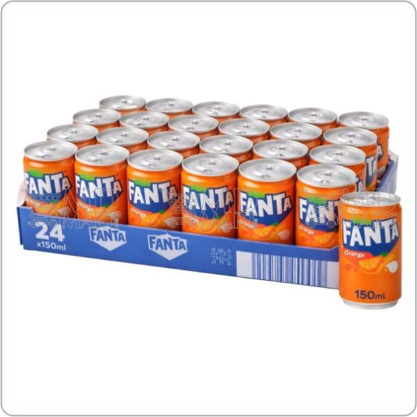 Fanta Orange Mini Cans 150ml