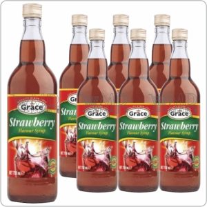 Grace Strawberry Syrup 750ml